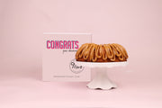 Congratulations Gluten Free Dulce de Leche Bundt Cake