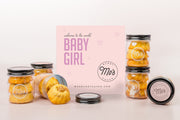 Welcome Baby Girl Mini Bundt Cake Jars