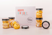 Happy Birthday Mini Bundt Cake Jars