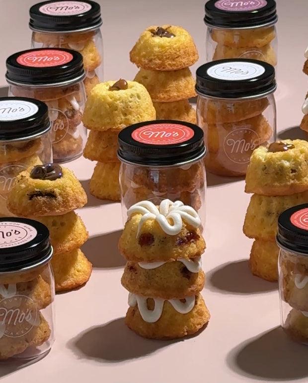 MINI BUNDT CAKE JARS